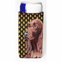 Irish Setter Halloween Candy Corn Michelob Ultra bottle sleeves For Slim Cans - 12 oz.