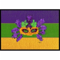 36 x 24 in. Mardi Gras Indoor Or Outdoor Doormat