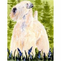 Wheaten Terrier Soft Coated Flag - Garden Size, 11 x 15 in.