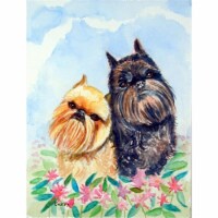 11 x 15 in. Brussels Griffon Garden Size Flag