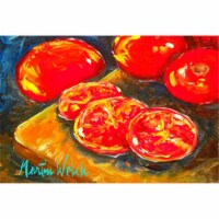 Vegetables - Tomatoes Slice It Up Fabric Placemat