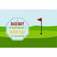 A Bad Day At Golf Fabric Placemat