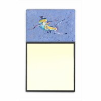 Blue Marlin Refiillable Sticky Note Holder or Postit Note Dispenser&#44; 3 x 3 In.