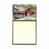 Old Barn Refiillable Sticky Note Holder or Postit Note Dispenser&#44; 3 x 3 In.
