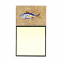 Tuna Fish Refiillable Sticky Note Holder or Postit Note Dispenser&#44; 3 x 3 In.