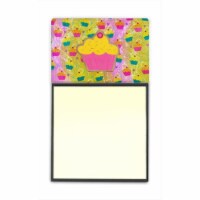 Cupcake Refiillable Sticky Note Holder or Postit Note Dispenser&#44; 3 x 3 In.