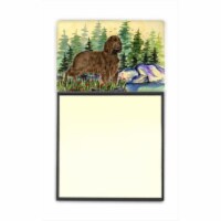 Field Spaniel Refiillable Sticky Note Holder or Postit Note Dispenser&#44; 3 x 3 In.