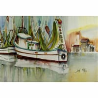 Ocean Springs Shrimper Fabric Placemat