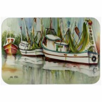 Ocean Springs Shrimper Glass Cutting Board, Large