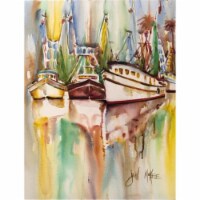 Ocean Springs Deep Sea Fishing Boats Flag Garden Size