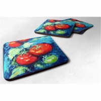 Vegetables Tomatoes on the Vine Foam Coaster