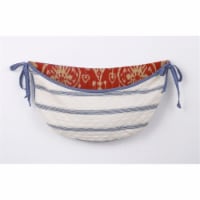 Sidekick Toybag, blue and cream stripe