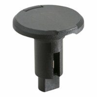 3 Pin LightArmor Plug-In Base, Black - Round