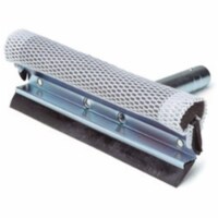 8 Deluxe Squeegee Head With Short Steel Handle