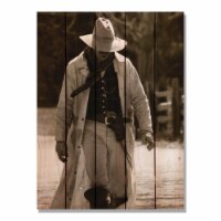 28 x 36 in. High Noon Inside & Outside Cedar Wall Art