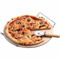 KitchenWorthy 13'' Pizza Stone Set Case of 6
