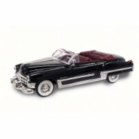 1949 Cadillac Coupe De Ville Diecast Model Car for 1-43 Scale, Black