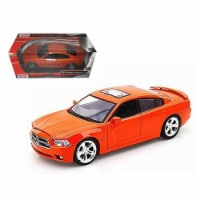 2011 Dodge Charger R & T Hemi Metallic Orange 1-24 Diecast Car Model