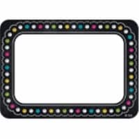 Chalkboard Brights Name Tags