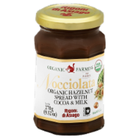 Organic Farming Nocciolata Organic Hazelnut Spread with Cocoa & Milk