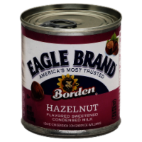 Eagle Brand Hazelnut Flavored Sweetened Condensed Milk Perspective: Main