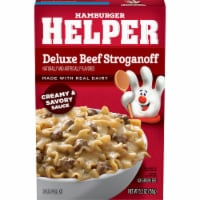 Hamburger Helper® Deluxe Beef Stroganoff Pasta Meal Kit Perspective: Main