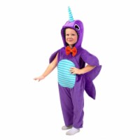 Princess 410026 Child Minky Narwhal Costume - Extra Small