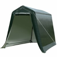 6'x8' Patio Tent Carport Storage Shelter Shed Car Canopy Heavy Duty Green
