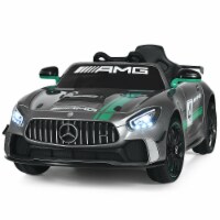 Gymax Licensed Kids Ride On Car 12V Electric Mercedes Benz Toy Car with 2.4G Remote Control