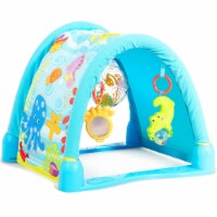 Gymax 4-in-1 Activity Play Mat Baby Activity Center w/3 Hanging Toys