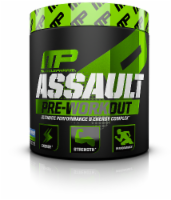 MusclePharm® Assault Sport Series Blue Raspberry Pre-Workout Dietary Supplement Perspective: Main