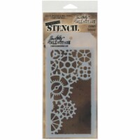 Tim Holtz Layered Stencil 4.125 X8.5 -Gears