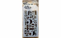 StampersA Layering Stencil THoltz Numeric