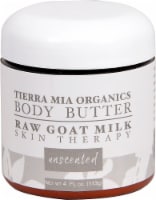 Tierra Mia Organics  Raw Goat Milk Body Butter Unscented