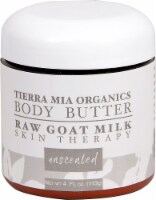 Tierra Mia Organics  Raw Goat Milk Body Butter Unscented