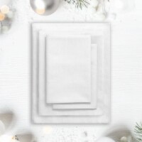 Silvon Premium Bed Sheet Full White - Acne Prone Skin-Silver Infused Smart Fabric