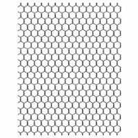 Darcie's Cling Background Mounted Rubber Stamp 4 X5.25 -Chicken Wire