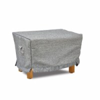 Shield-Platinum COV-POO 29 x 26 in. Ottoman Cover