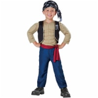 Seasons Pirate Ahoy First Mate Muscle Size 2-4T Costume Perspective: Main