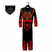 Seasons Fire Ninja Youth 8-10 Halloween Costume Perspective: Main