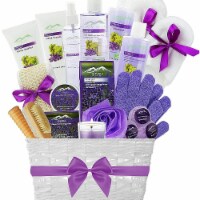 Deluxe XL Spa Gift Basket with Essential Oils. 20 Piece Luxury Bath & Body Gift Set