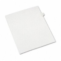 Allstate-Style Legal Side Tab Divider- Title: 7- Letter- White- 25/Pack