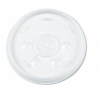 Plastic Lids- for 16-oz. Hot/Cold Foam Cups- Slip-Thru Lid- WE- 1000/Carton