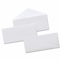Security Tinted Business Envelope&#44; V-Flap&#44; No.10&#44; White&#44; 500-Box
