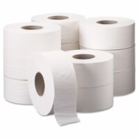 *  COTTONELLE JRT Jr. Jumbo Bath Tissue Roll- 9'' dia- 750 ft long- 12/Carton