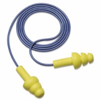 UltraFit Ear Plugs  Corded  Premolded  Yellow  100 Pairs/Box
