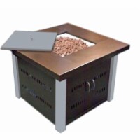 Propane Firepit Antique Bronze- Stainless Steelfinish
