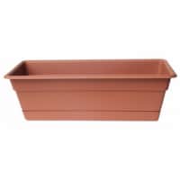 18in Dura Cotta Window Box Terra Cotta DCBT18-46