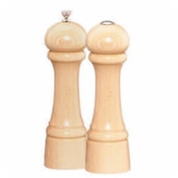 8 Inch - 20cm WindsorNatural Pepper Mill Salt Mill Set