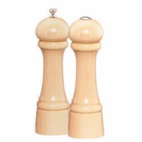 8 Inch - 20cm WindsorNatural Pepper Mill Salt Mill Set